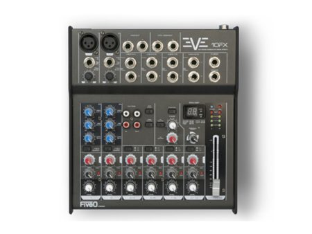 Built-in Low Noise Mic preamp 2MonoCH. 4StereoCH