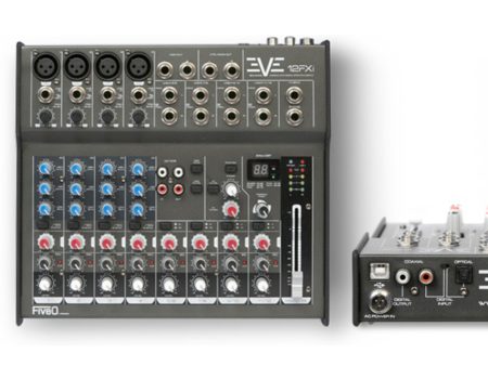 USB 2.0 Low Noise Mic preamp 4MonoCH. 4StereoCH