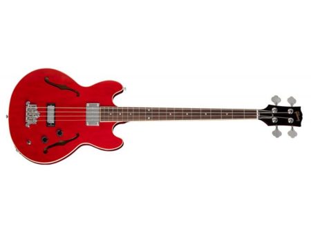 Chambered Mahogany body solid Maple top f-holes