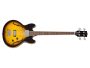 Chambered Mahogany body solid Maple top f-holes
