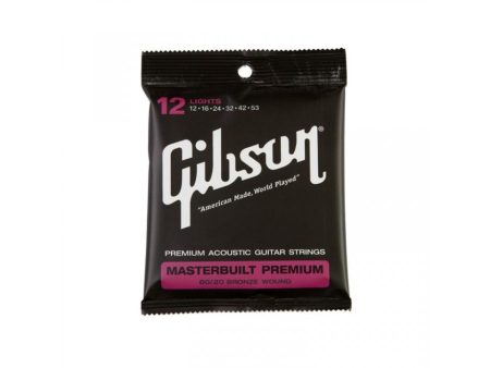 Cuerdas Masterbuilt Premium 8020 Brass .012/.053