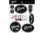 Plantilla con stickers