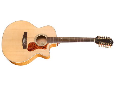 12 Cuerdas|SPRUCE+Flamed MAPLE c/Corte|Jumbo|FISHMAN