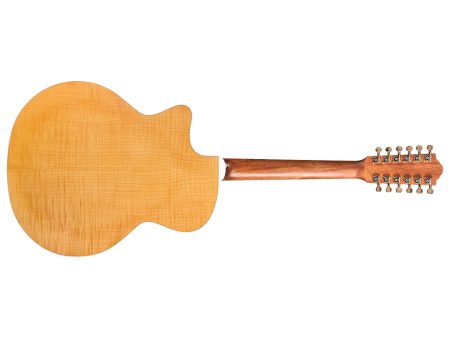 12 Cuerdas|SPRUCE+Flamed MAPLE c/Corte|Jumbo|FISHMAN - Image 3