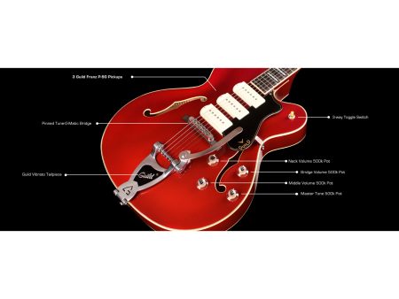 Cuerpo Hueco | 3x FRANZ P-90|VIBRATO y ESTUCHE - Image 6