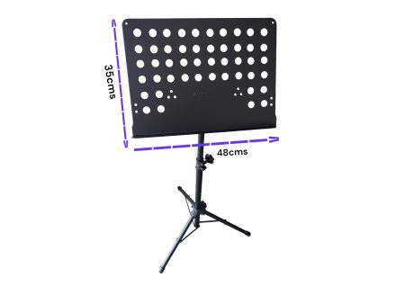 Atril Stand DIRECTOR, con Ventilacion 95-150cm - Image 5