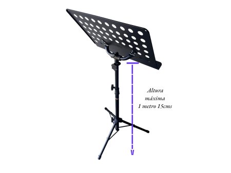 Atril Stand DIRECTOR, con Ventilacion 95-150cm - Image 3