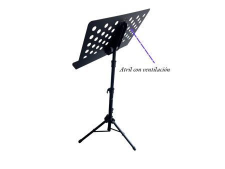 Atril Stand de DIRECTOR con Ventilacion. 50-150cm - Image 2