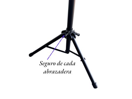 Atril Stand de DIRECTOR con Ventilacion. 50-150cm - Image 3
