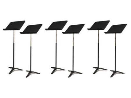 ENCORE Atril Stand Orquestal Telesc 66-122cm PACK 6U