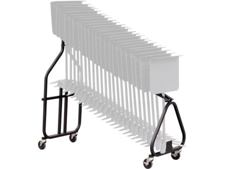 Music Stand Storage Cart. Aluminum - Image 3