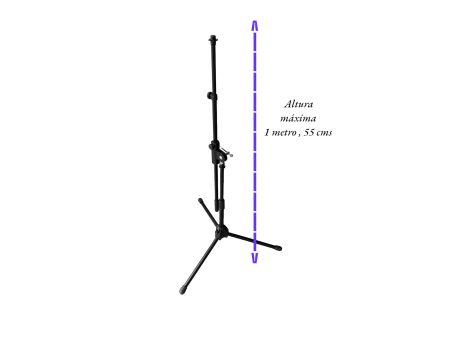 Soporte Mic BAJA ALTURA, MINI BOOM Jirafa TELESCOPICO - Image 4