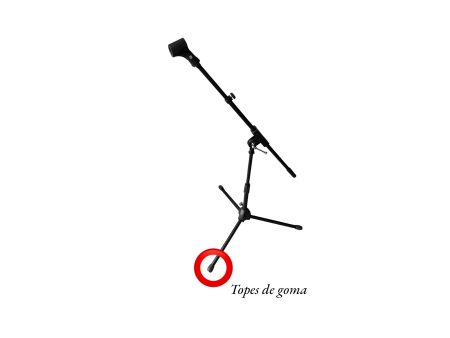 Soporte Mic BAJA ALTURA, MINI BOOM Jirafa TELESCOPICO - Image 3