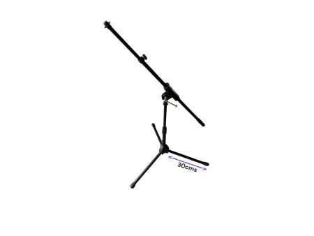Soporte Mic BAJA ALTURA, MINI BOOM Jirafa TELESCOPICO - Image 2