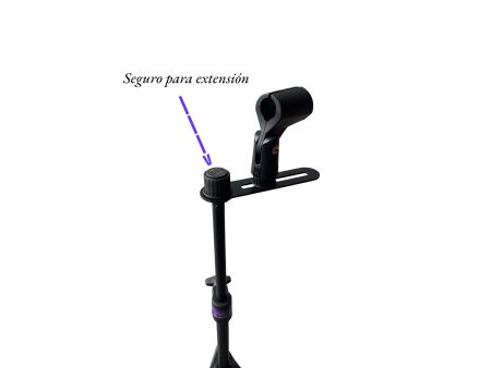 Nu-Era Soporte Microfono de Mesa con Adaptador Especial - Image 7