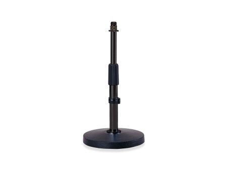 Soporte Microfono de Mesa BASE REDONDA 21-35cm