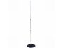 Soporte Microfono RECTO BASE REDONDA 80-155cm