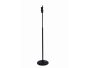 Soporte Mic RECTO BASE REDONDA "H" c/GATILLO 100-160cm