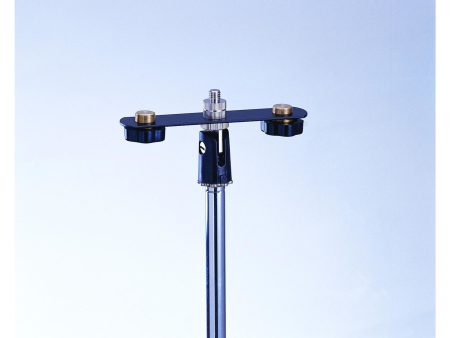 Soporte Adaptador Doble para 3 Micrófonos