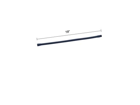Gooseneck Extension Flexible p/Mic - 48cm NEGRO