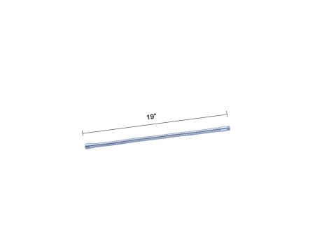 Gooseneck Extension Flexible p/Mic - 48cm CROMADO