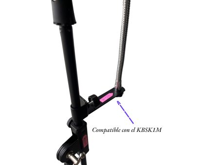 Gooseneck Extension Flexible p/Mic - 48cm CROMADO - Image 3