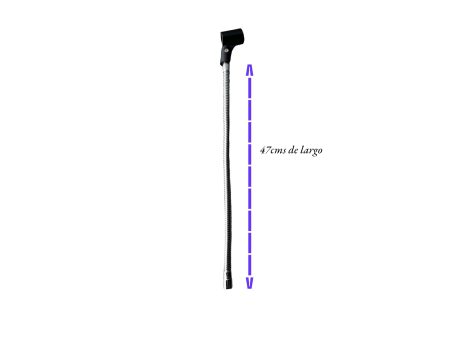 Gooseneck Extension Flexible p/Mic - 48cm CROMADO - Image 2
