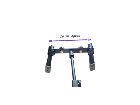 Soporte Adaptador Cuádruple para 5 Micrófonos - Image 2