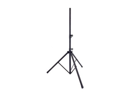 Stand p/Bafle. Patas aluminio, Tubo central de acero