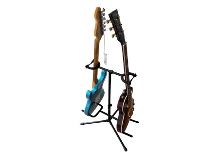 Soporte Stand DOBLE Guitarra Bajo Universal - Image 6