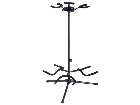 Soporte Stand TRIPLE Guitarra Bajo Universal