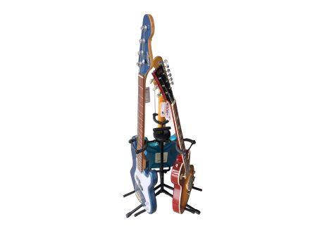 Soporte Stand TRIPLE Guitarra Bajo Universal - Image 3