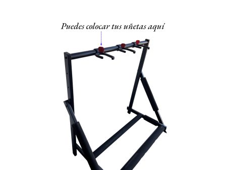 Soporte Multiple Guitarra Bajo x3 PLEGABLE - Image 5