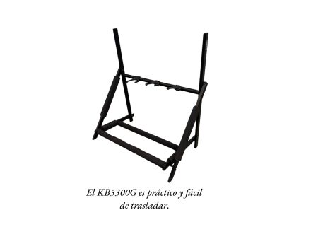Soporte Multiple Guitarra Bajo x3 PLEGABLE - Image 6