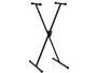 Soporte Tijera Simple Teclado 5 Posiciones 62-97cm