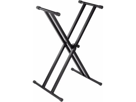 Soporte Tijera DOBLE Teclado 5 Posiciones 62-97cm - Image 2