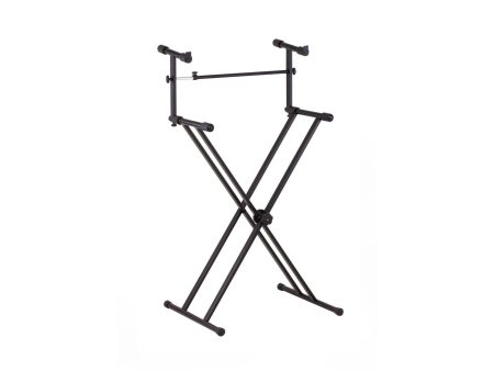 2-Tier Keyboard Stand. Black