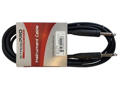 Cable Instrum. 3mts, Plugs Rectos 1/4-1/4, Standard - Image 2