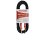 Cable PRO Instrum.3mts, Plugs rectos 1/4-1/4