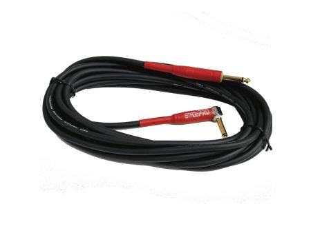Cable PRO Instr 6mts, Plugs Recto1/4 Angulo1/4 - Image 3