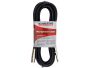 Cable MICROFONO 6mts, PLUG 1/4-XLR Hembra, STANDARD