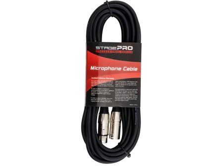 Cable PRO MICROFONO 6mts XLR Macho-Hembra