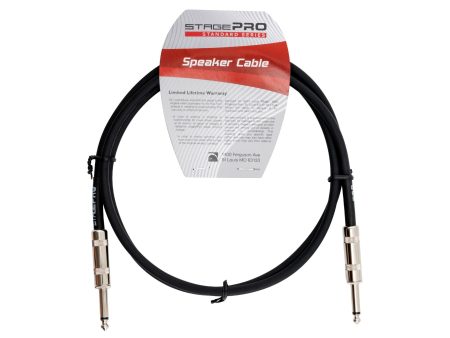 Cable PARLANTE 1,5mts, Plug recto 1/4 metalico