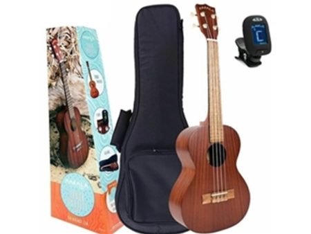 Ukelele Concierto PACK c/Funda y Afinador
