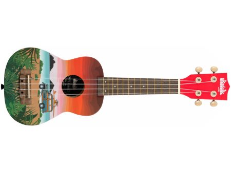 UKADELIC Ukelele SOPRANO c/FUNDA
