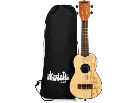 UKADELIC Ukelele SOPRANO Tapa BAMBOO - Image 5