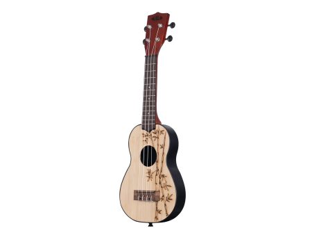 UKADELIC Ukelele SOPRANO Tapa BAMBOO - Image 2