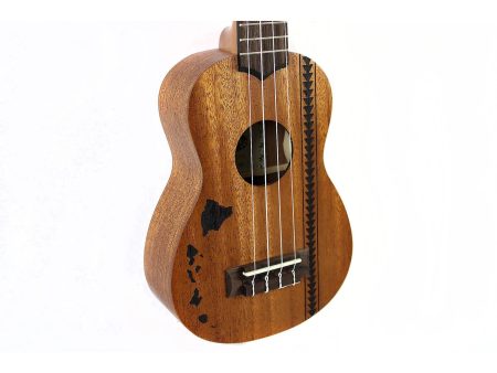 SOPRANO Mapa Hawaii Tattoo Caoba - Image 3
