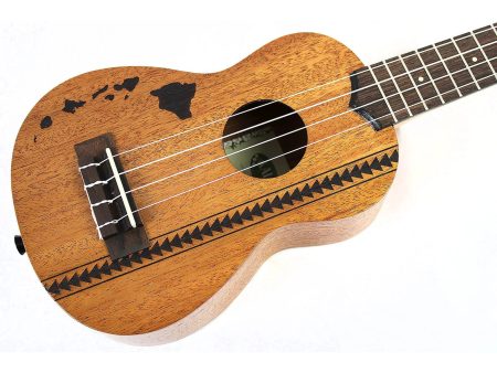 SOPRANO Mapa Hawaii Tattoo Caoba - Image 2