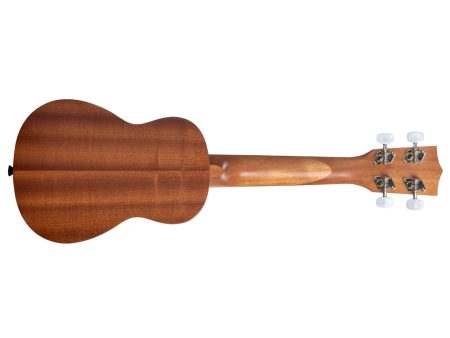 Ukelele SOPRANO Mapa Hawaii Tattoo Caoba - Image 2